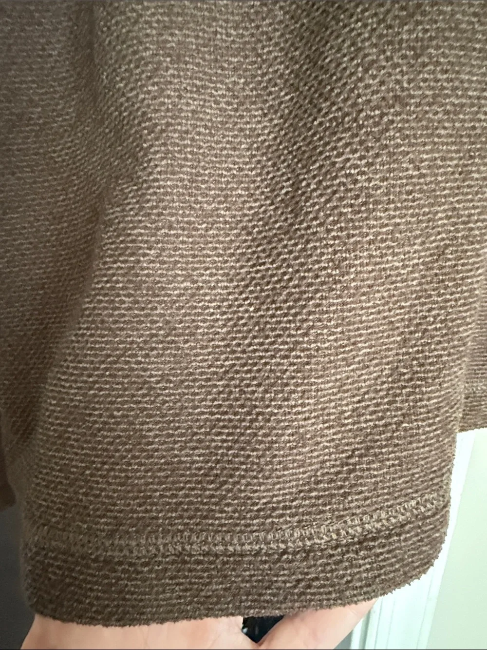 The North Face Brown Half-Zip Pullover Sweater